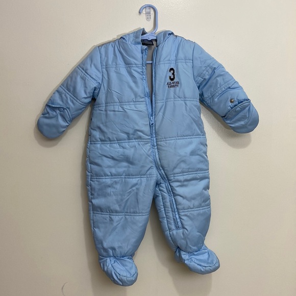 Faded Glory Other - Faded Glory 6-9 months Boys' Footed Puffer Pram